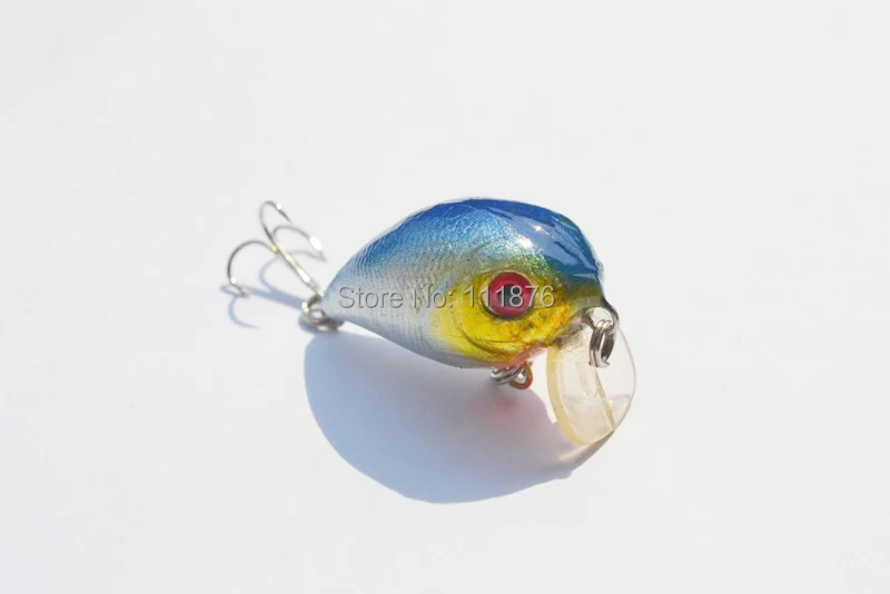 New Arrival Mini Fishing Lures Lot 4pcs 4.5cm-6.9g Crank Baits Crankbaits Hards baits Plastic Tackle Free shipping | Спорт и