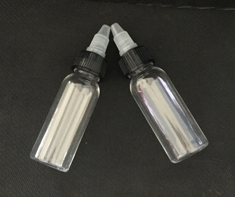 

30ml 60ml 100ml 120ml Ecig Plastic Dropper Bottles With Twist Off Caps Pen Shape Unicorn Bottle Empty Pet Bottles For E Liquid