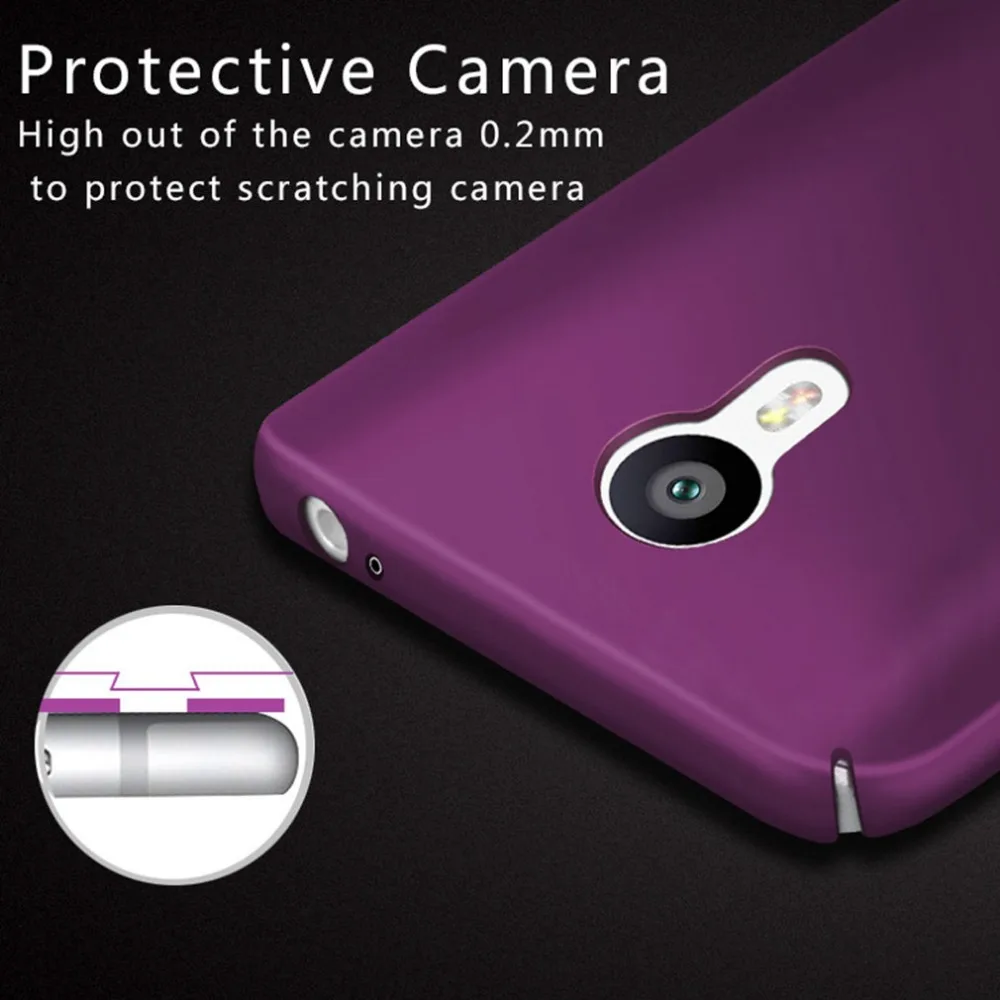 Case For Meizu M3 Note Cover Hard Plastic Back Mini Luxury Frosted Phone Cases 360 Protector |
