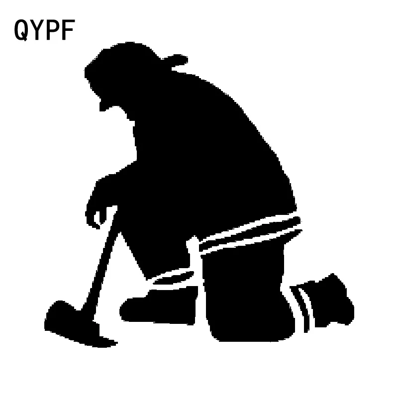 QYPF 15 5 см * 3 пожарный на коленях для спасательных способов устают виниловые яркие