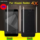 Защитная пленка для Xiaomi Redmi 4X, 5,0 дюйма, мягкая, прозрачная, с полным покрытием, из ТПУ (не закаленное стекло)