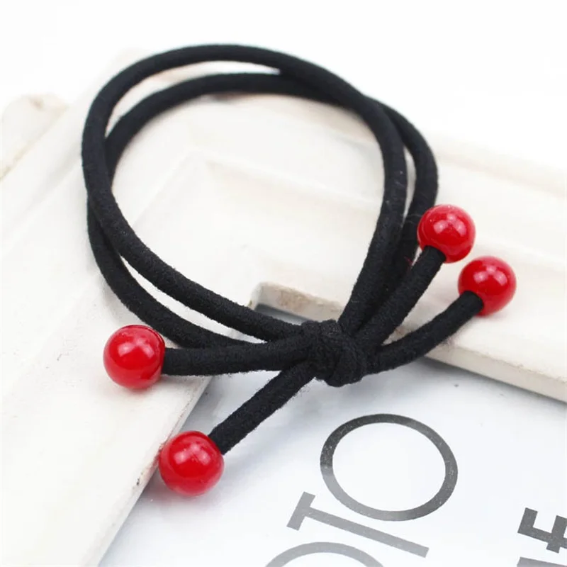 1 шт. милые аксессуары для волос с двойной веревкой повязки на голову эластичные