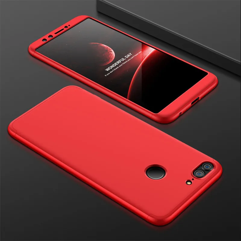 WeeYRN чехол телефон чехлы на для Huawei Honor 9 lite(Хуавей Хонор 9 Лайт) корпус Роскошный Пластик 360 полный жесткий Защитная задняя крышка для Huawei Honor 9 lite чехол книжка