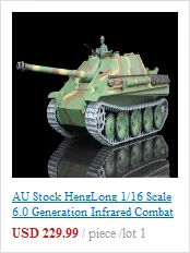 Henglong 1/16 серый 6,0 инфракрасный боевой Модернизированный немецкий Гепард РТР Радиоуправляемый Танк 3869 металлических треков TH12631