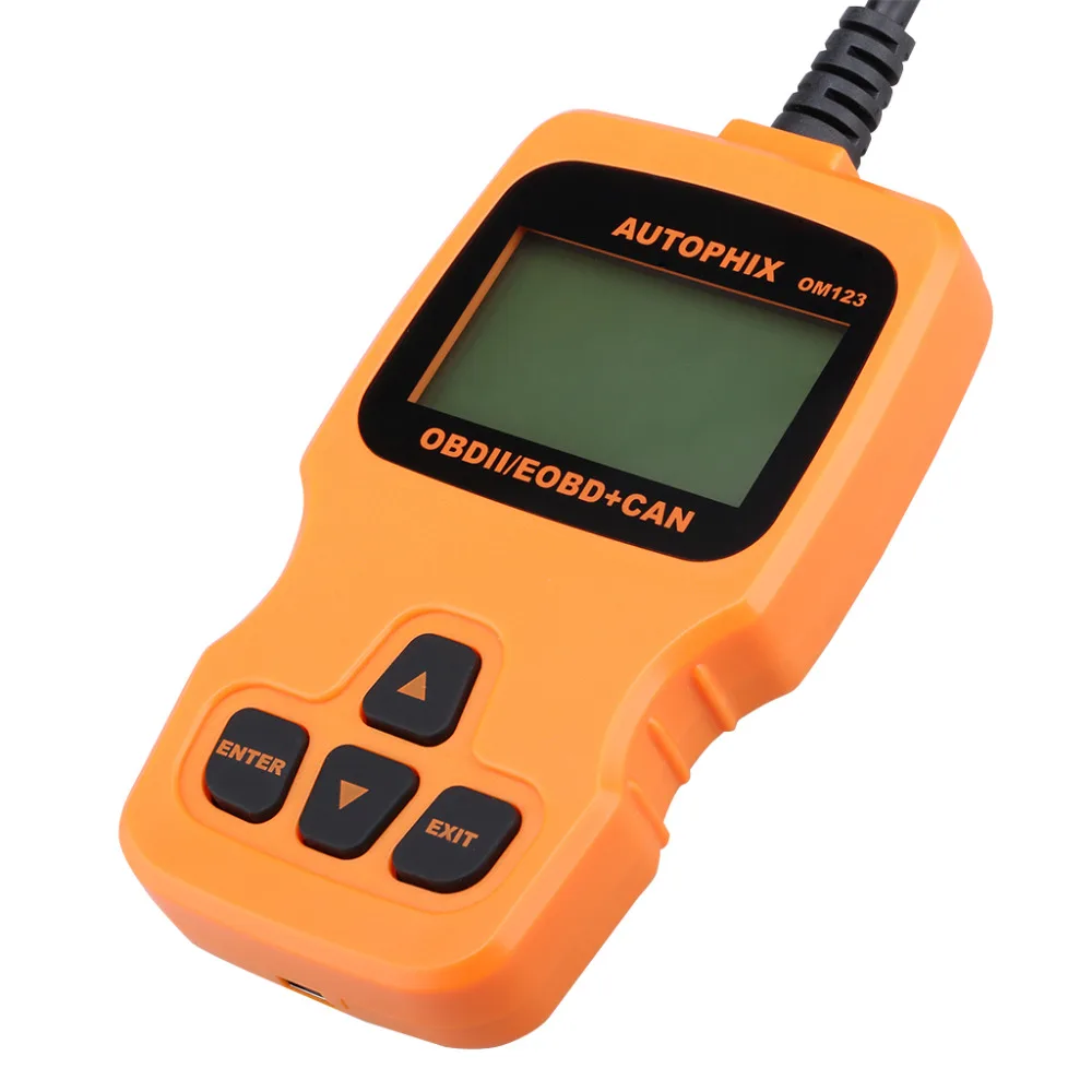 Профессиональный AUTOPHIX OBDMATE OM123 CAN OBD2 EOBD автоматический диагностический