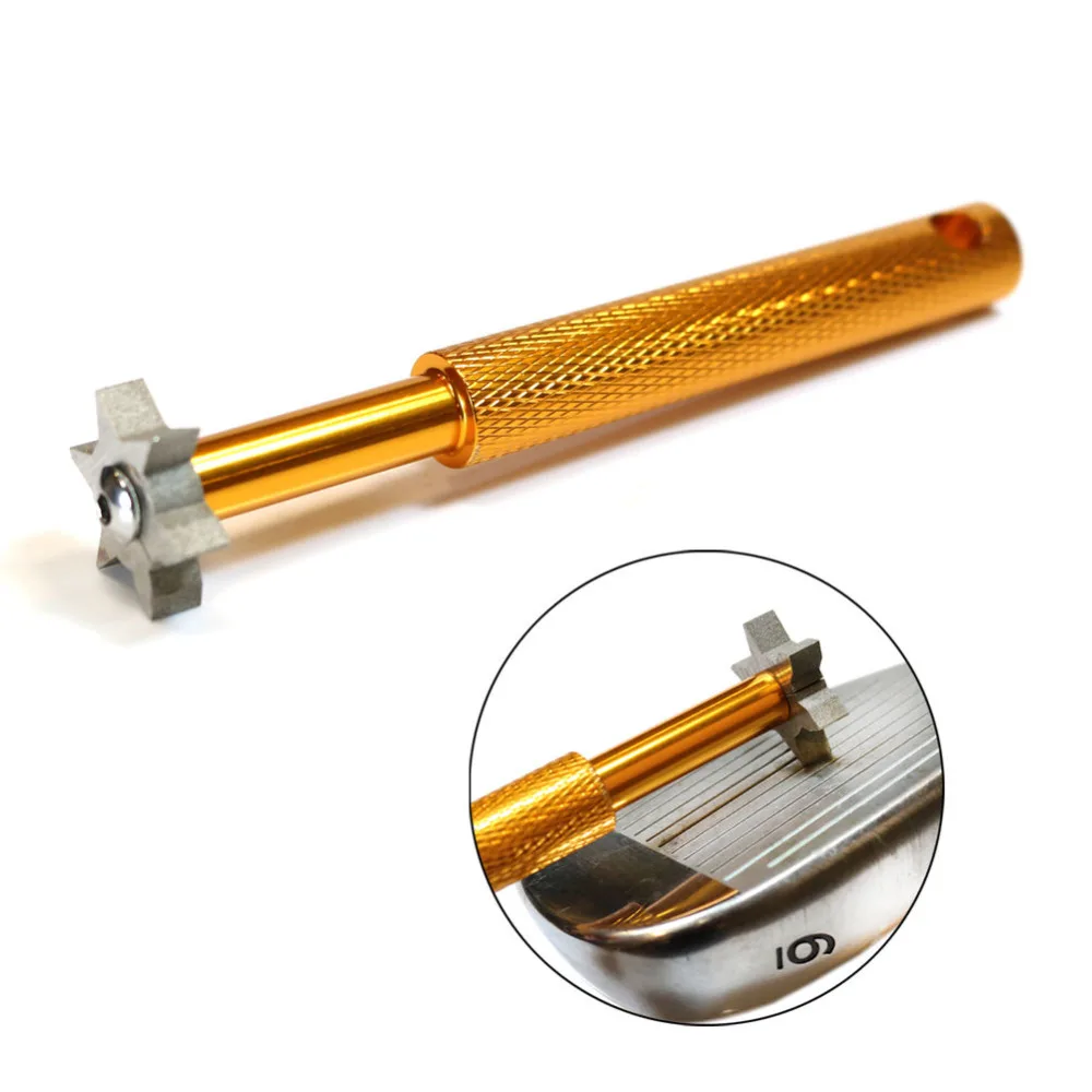 Точилка для клюшек и инструмент резки пазов железные клинья гольф-клубов четыре