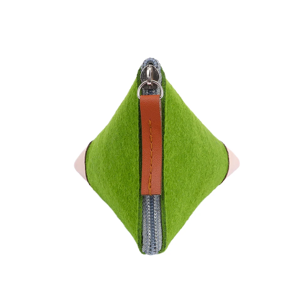 green 1 шт., кошельки для монет, стиль, в форме кости, кошелек для монет, высокое качество, для детей и женщин, кошелек для мелочи, для девушек, портативный, маленький, на молнии, для ключей, мешочек, подарок - Цвет: green