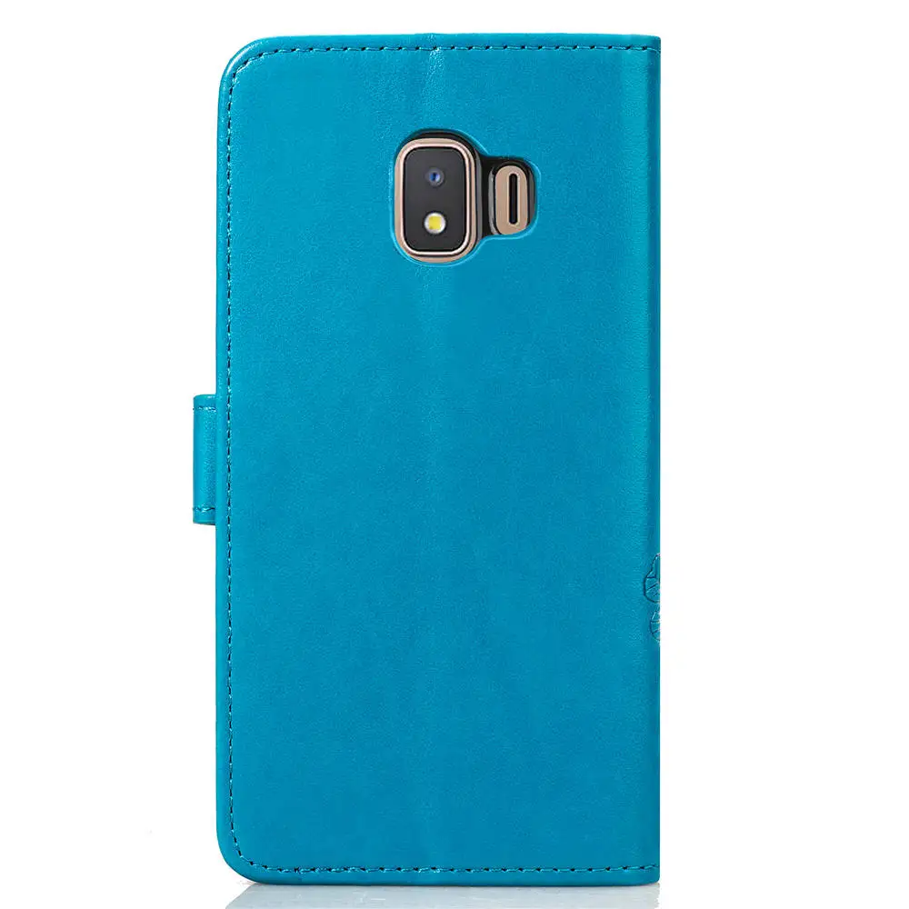 Мягкий кожаный чехол кошелек с откидной крышкой для Samsung Galaxy A7 2018 SM A750F A6 A8 Plus J2 Core A3