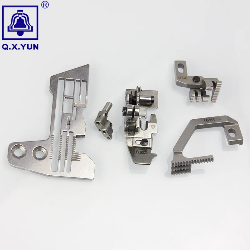 

Q.X.YUN Industrial Sewing Machine Spare Parts Gauge Set For SIRUBA 757 3*5 E982/H497/D581/P504/KG153