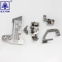 q x yun industrial sewing machine spare parts gauge set for siruba 757 35 e982h497d581p504kg153
