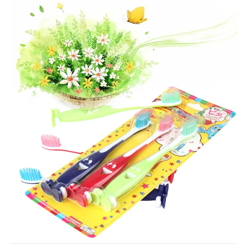 3 шт./лот детская игрушка зубная щетка уход за полостью рта зубные щетки для