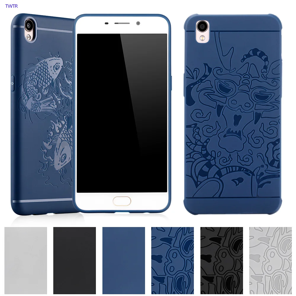 TPU Soft Case for OPPO R9 R 9 m tm k km 3D Relief Phone Back Cover F1 Plus F1Plus R9m R9t R9tm R9k R9km Cases | Мобильные телефоны