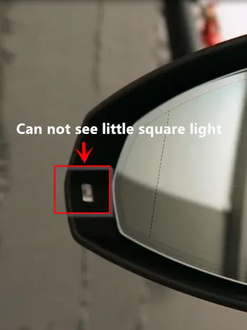 Letin боковое зеркало заднего вида динамический мигалка течёт светодиодный