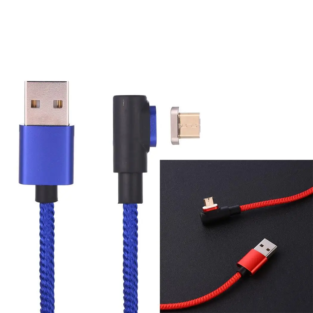 Micro USB Type C Magnetic 90 Degree Charging Cable For Android | Мобильные телефоны и аксессуары