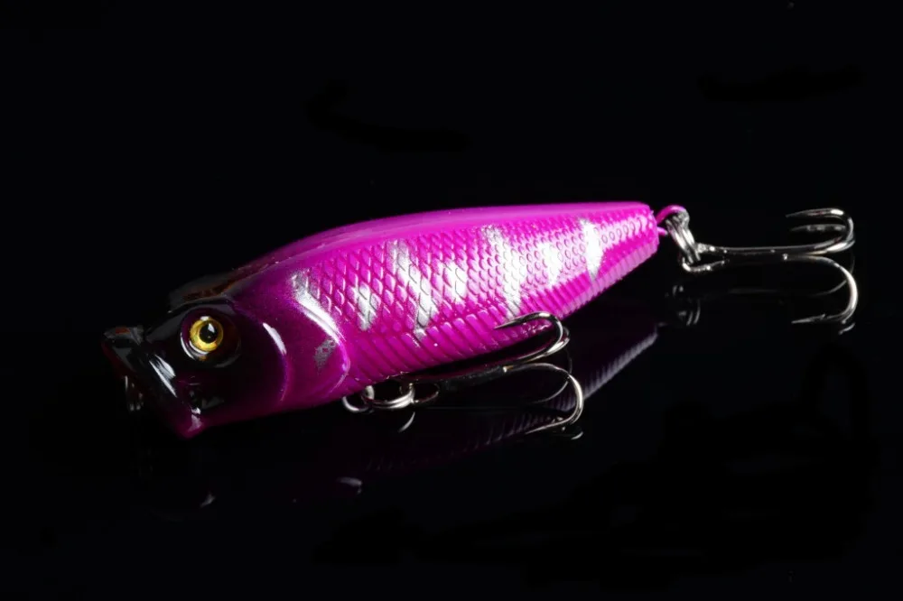 6PCS/lot Good Price Wholesale Plastic Soft Popper Fishing Lures 9.2g/6.5cm | Спорт и развлечения