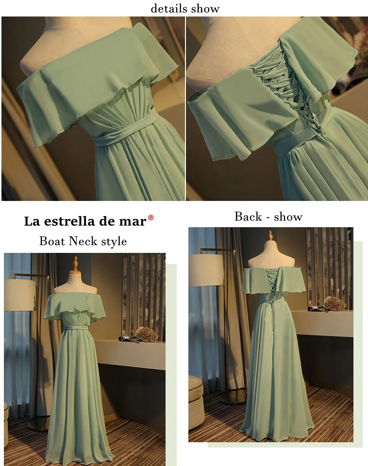 Ла звезда mar vestido madrinha2019 Совок кружевная обувь с украшением в виде кристаллов линия Румяна розовое платье подружки невесты с длинными недорогое свадебное торжество платье
