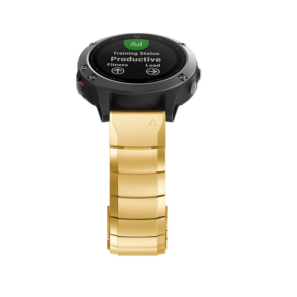 Подлинный Браслет из нержавеющей стали, быстрая замена, ремешок для Garmin Fenix 5, gps часы, Прямая поставка 0816
