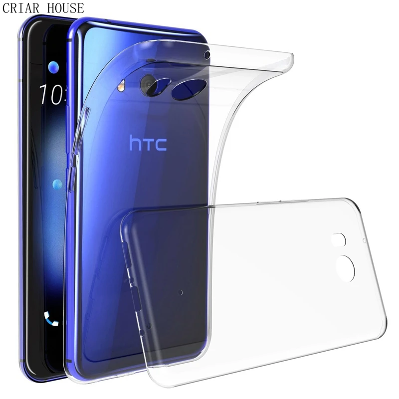 Прозрачный чехол из ТПУ для телефона HTC X10 10 evo U Ultra Play X9 U11 Plus Life Eyes прозрачный