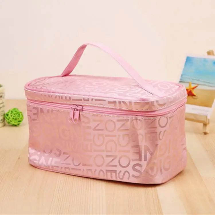 Косметички первой необходимости Para Viagens Make Up Bag Pochette Oiletry Мода квартет путешествия руки получить туалетные сумки - Цвет: pink