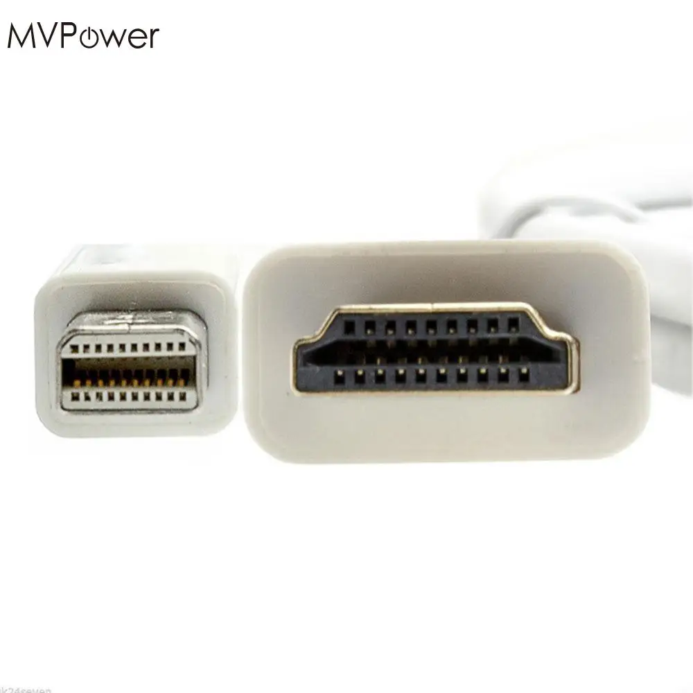 MVPower 5 м Мини Дисплей Порт DP к HDMI tv HD адаптер для кабельного шнура аудио видео