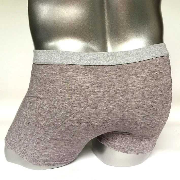 Хлопковое нижнее белье мужские модные сексуальные боксеры шорты высокое