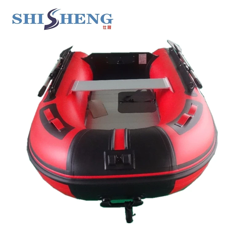 SHICHENG бренд CE сертификат дешевая красная и черная Надувная гребная лодка
