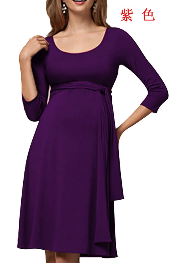 

Maternity Dress Clothes 5color Pregnancy Clothes Cotton Casual Pregnancy Dress Nursing Breastfeeding Dress For Pregnant