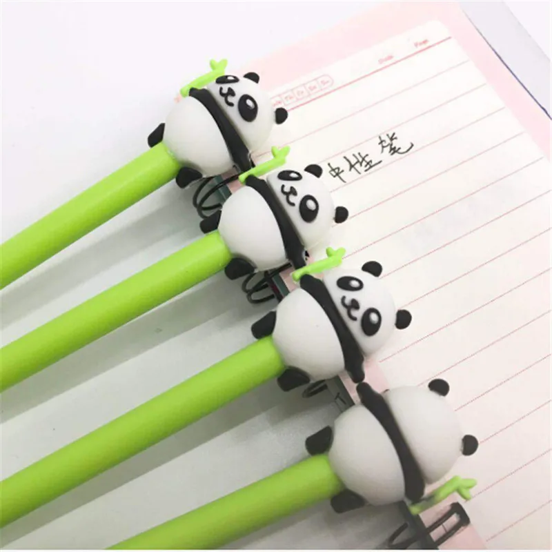 1 предмет модные с пандой гелевая ручка подпись школьные канцелярские