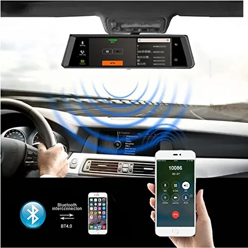 Автомобильный видеорегистратор 10 дюймовый сенсорный экран Android 5 0 GPS навигаторы