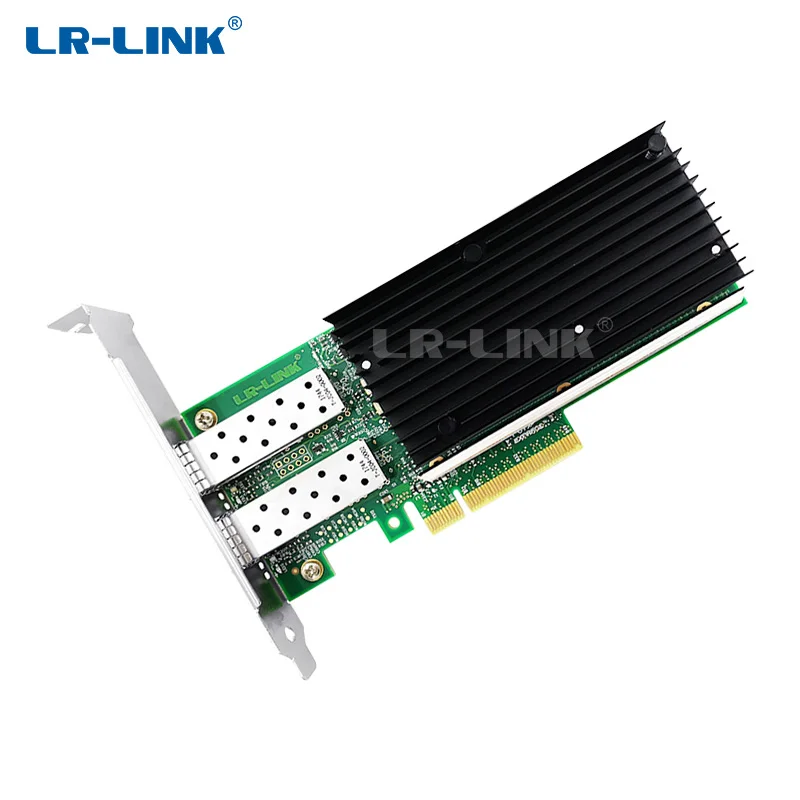 Оптоволоконный адаптер Ethernet LR-LINK 1001PF-2SFP 25 Гб сетевая карта с двумя портами PCI-Express
