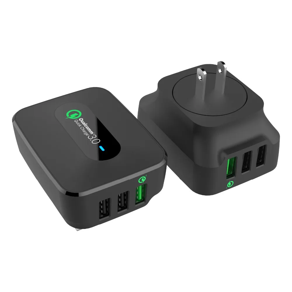 Youngable дорожный адаптер Быстрая зарядка 3 0 быстрое USB настенное зарядное