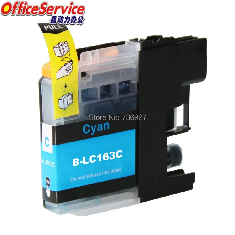 5X LC161 LC163 совместимый чернильный картридж для принтера Brother DCP-J152W J552DW J752DW MFC-J245 470DW