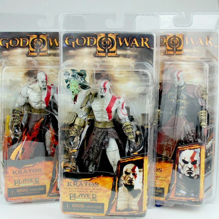 NECA GOW фигурки Куклы Бог войны 3 Kratos фигурку игрушки куклы Спарта 18 см 7 дюймов