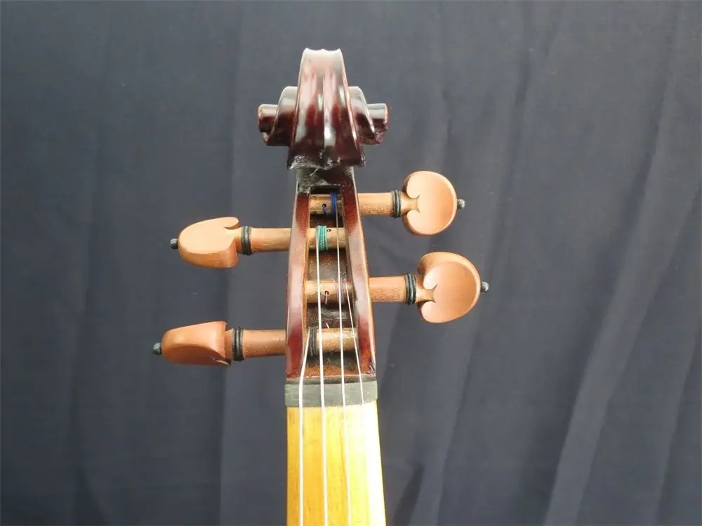 Уникальный дизайн скрипка в барочном стиле без ребер 4/4 большой яркий звук