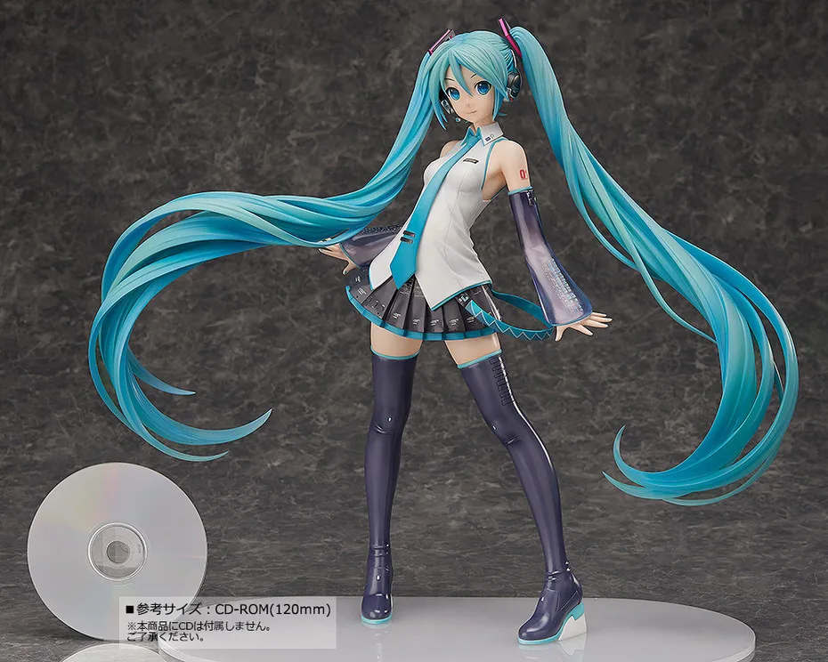 45 см formato Hatsune Miku аниме Collezione фигурка giocattoli из ПВХ per il regalo di natale con la scatola al minuto