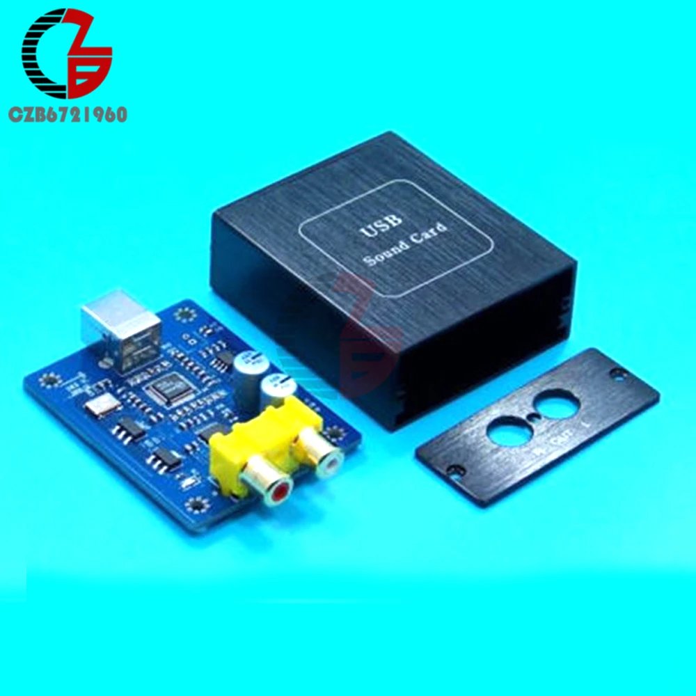 

SA9227 + PCM5102A 32BIT 384KHZ DAC HIFI Asynchronous Decoder Board Audio Decoding Module DC 5V with Case for Mac OS Windows
