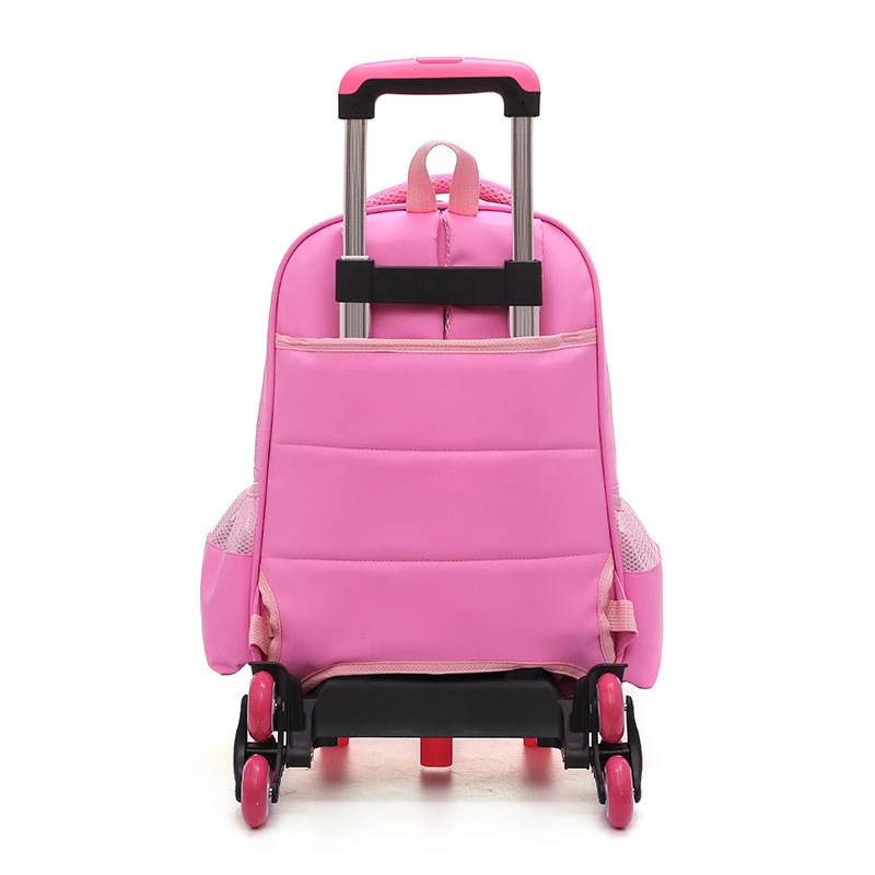 2019 детский дорожный рюкзак на колесиках школьные сумки для девочек Дорожный