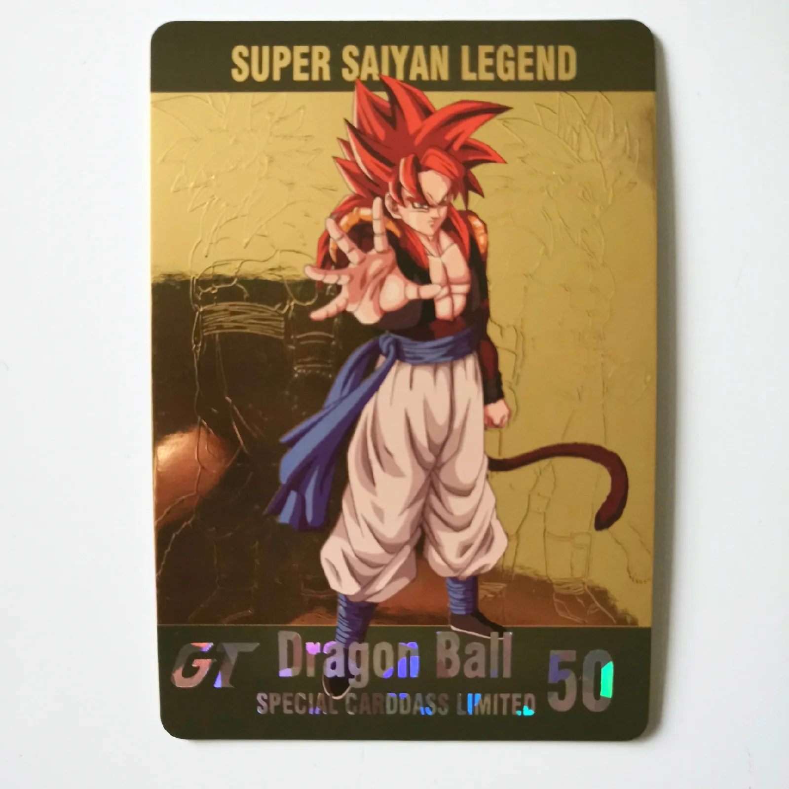 Горячая штамповка Dragon Ball Z Instinct Goku Vegeta Супер Герои битва карточная игра Коллекция аниме-открытки - Цвет: 15