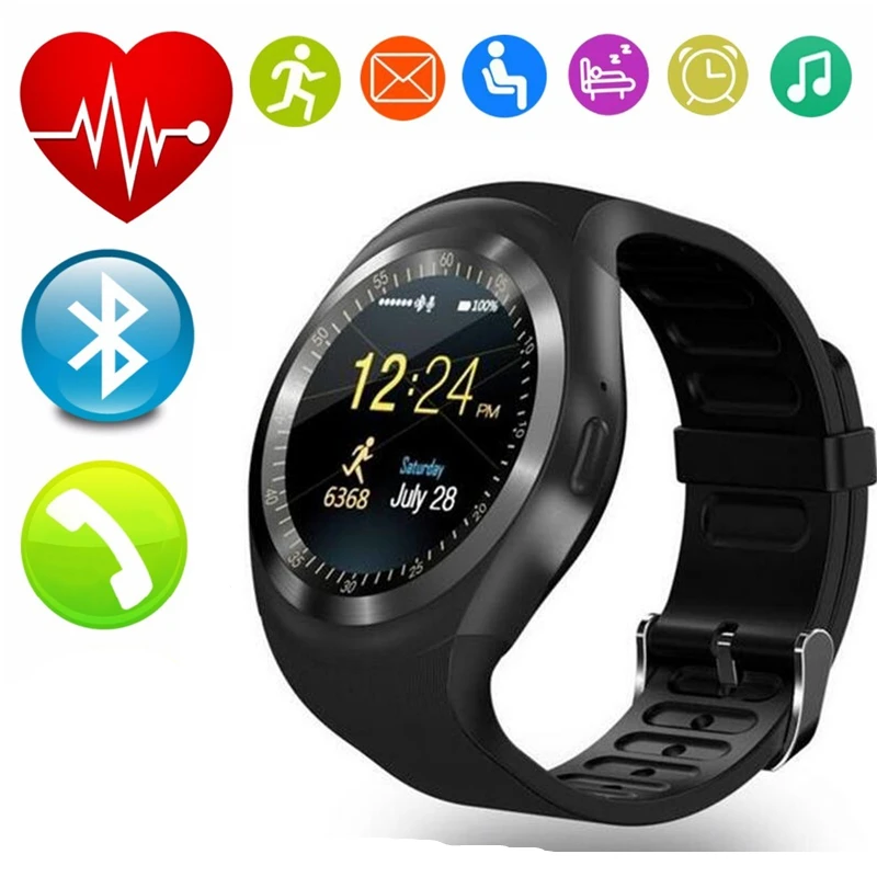 Спортивные Смарт часы Lo1 для детей мужчин и женщин Bluetooth монитор сердечного ритма