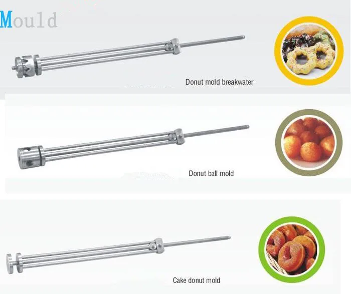 Электрическая машина для приготовления пончиков из нержавеющей стали газовая