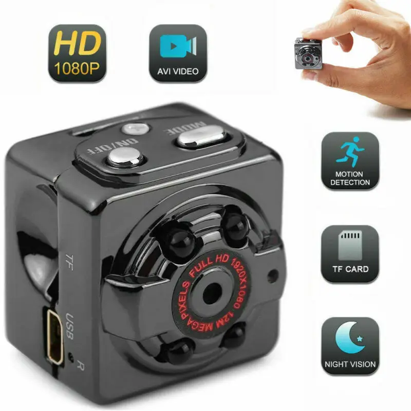 SQ8 мини камера HD 1080 P/720 P спортивная hd видеокамера ночного видения беспроводная DVR