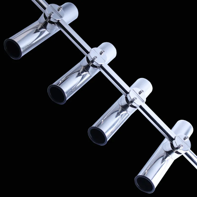 4 шт. зажим из нержавеющей стали для удочки пустотелое основание регулируемое 7/8