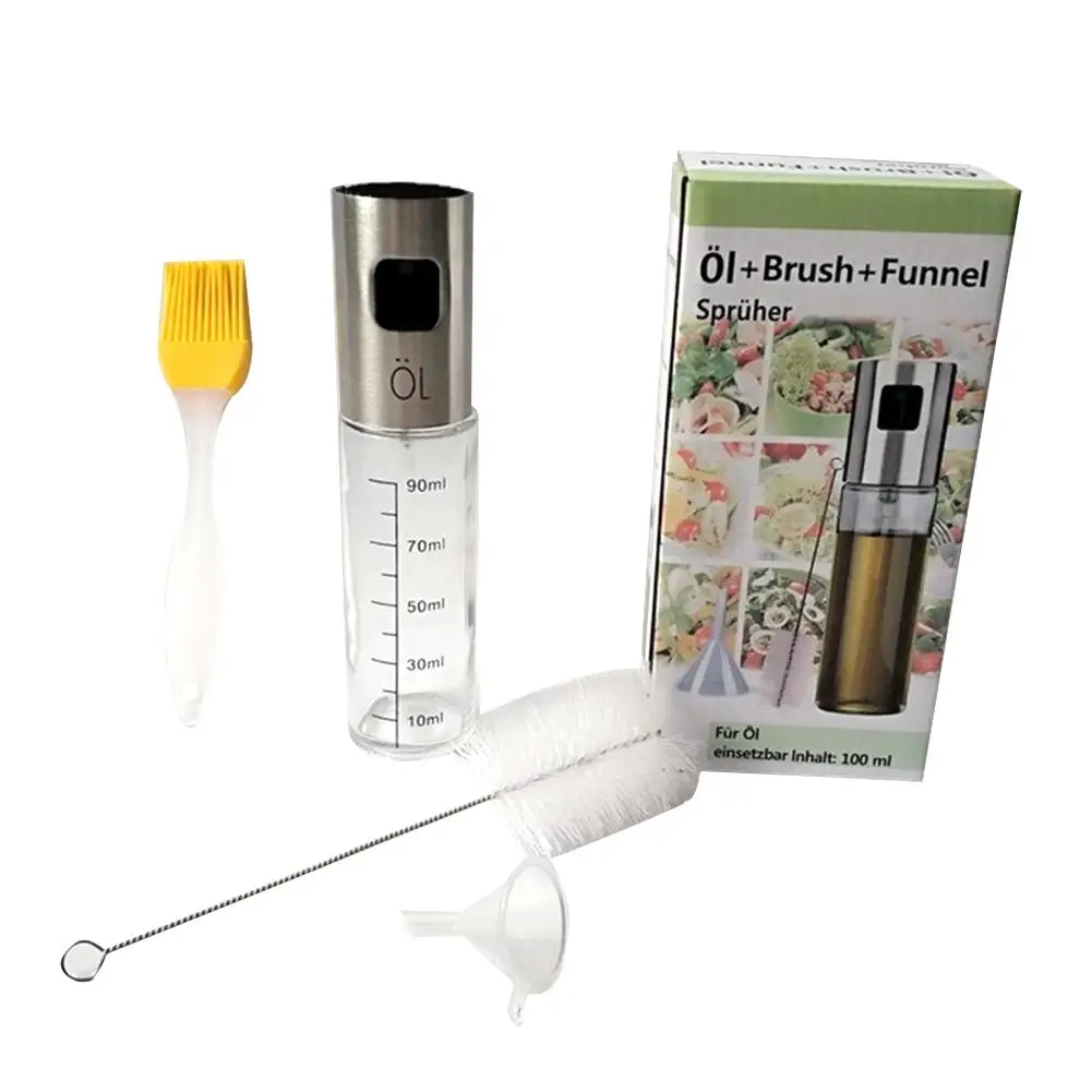 Кухонные инструменты из нержавеющей стали спрей для масла бутылка барбекю