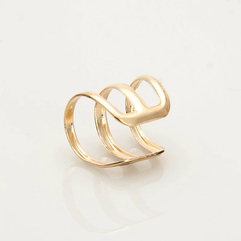 2 шт./лот женское модное кольцо в стиле панк-рок виде ключицы для ночного клуба