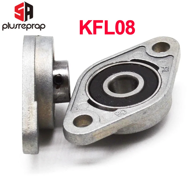 KFL08 1/2/5 шт KFL08 KP08 8 мм диаметр Диаметр опорный фланец из ромбов, подшипник цинковый сплав 3D-принтеры Комплектующие для самостоятельной сборки для T8 ходового винта - Цвет: KFL08