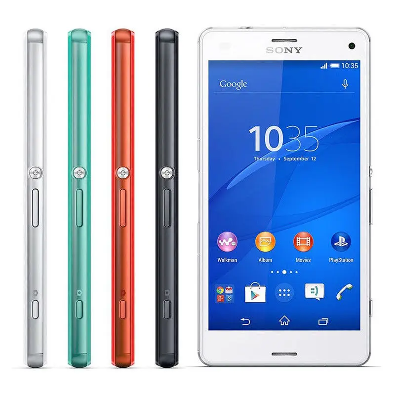 Смартфон sony Xperia Z3 Compact D5803 разблокированный 4G LTE Z3 mini Android четырехъядерный 4,6 дюймов 16 Гб wifi gps мобильный телефон