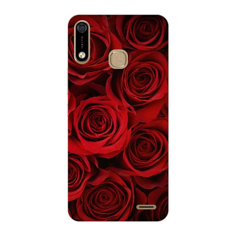 Мягкий силиконовый чехол для телефона s для Infinix Hot 7 Pro X625B X624C Hot7 X624 6," чехол с принтом розовый волк милый узор Funda Para