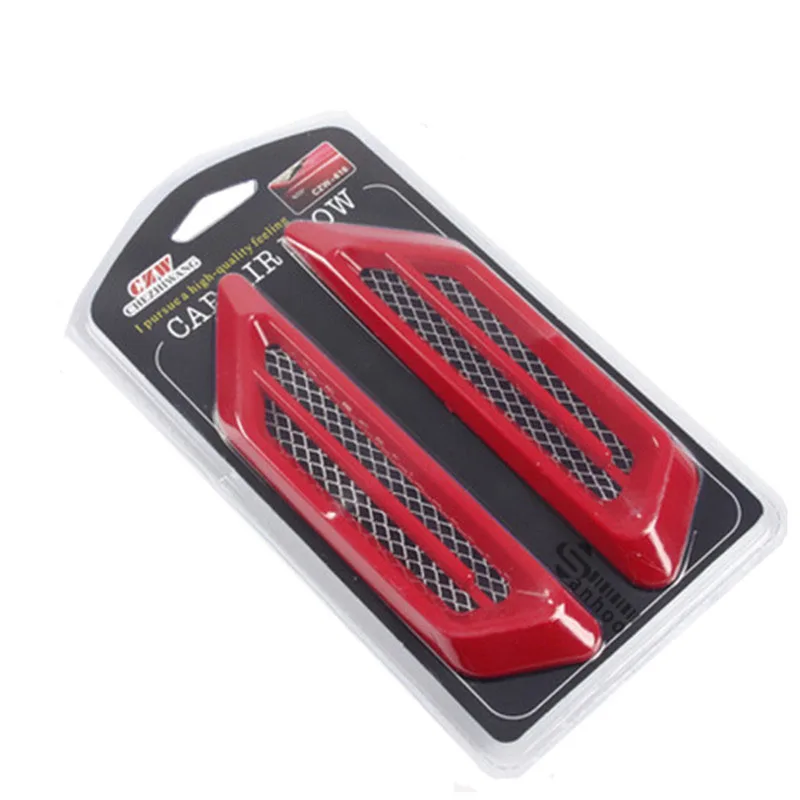 Декоративные наклейки из АБС-пластика для автомобиля 2 шт. боковые отверстия на