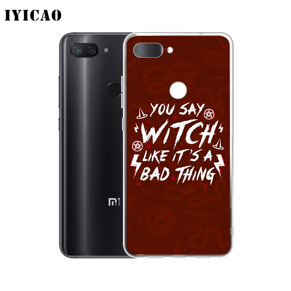 Мягкий силиконовый чехол IYICAO для телефона Xiaomi Mi 9 8 SE 6 A1 A2 Lite F1 MIX2S MIX3 из
