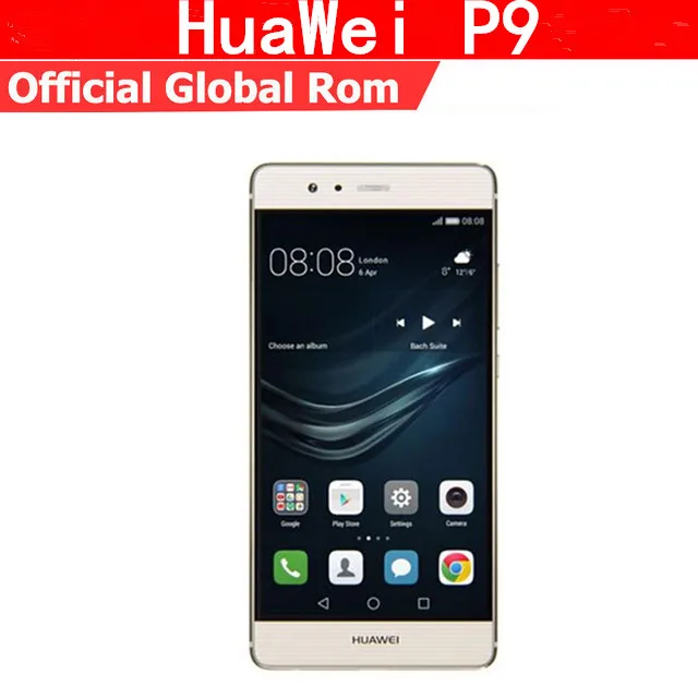 HuaWei P9 смартфон с 5 5-дюймовым дисплеем процессором Kirin 955 Android 6 0 ОЗУ 4 Гб ПЗУ 64 ГБ 12 Мп